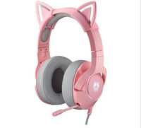 Навушники Onikuma K9 Cat Ear 3.5mm Pink