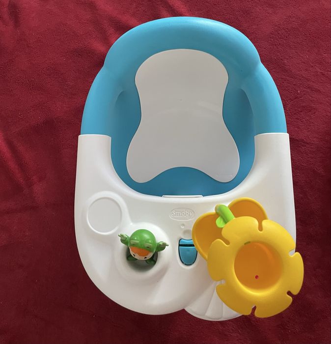 стільчик для купання Smoby Little 2-в-1 з ігровою панеллю