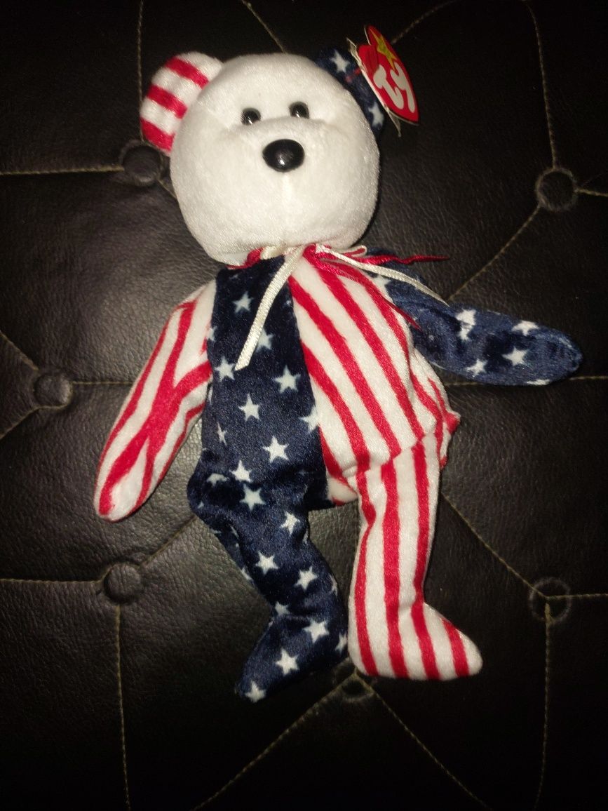 Мягка колекційна іграшка ведмедик Beanie Baby 1999року.