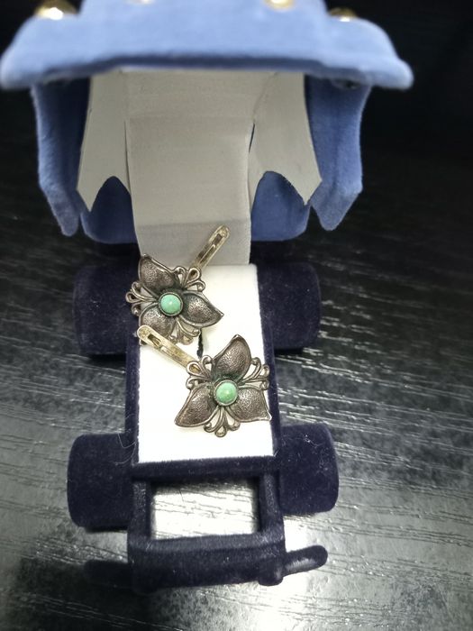Сережки срібні 925 проби.