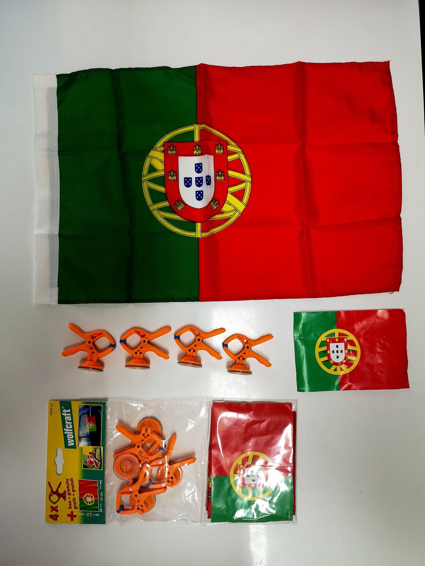 Kits Bandeira de Portugal para janelas