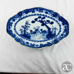 Travessa polilobada porcelana da China, veados, Qianlong, séc. XVIII