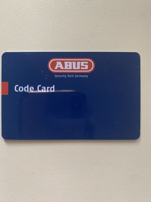 Циліндр ABUS. Плоский ключ