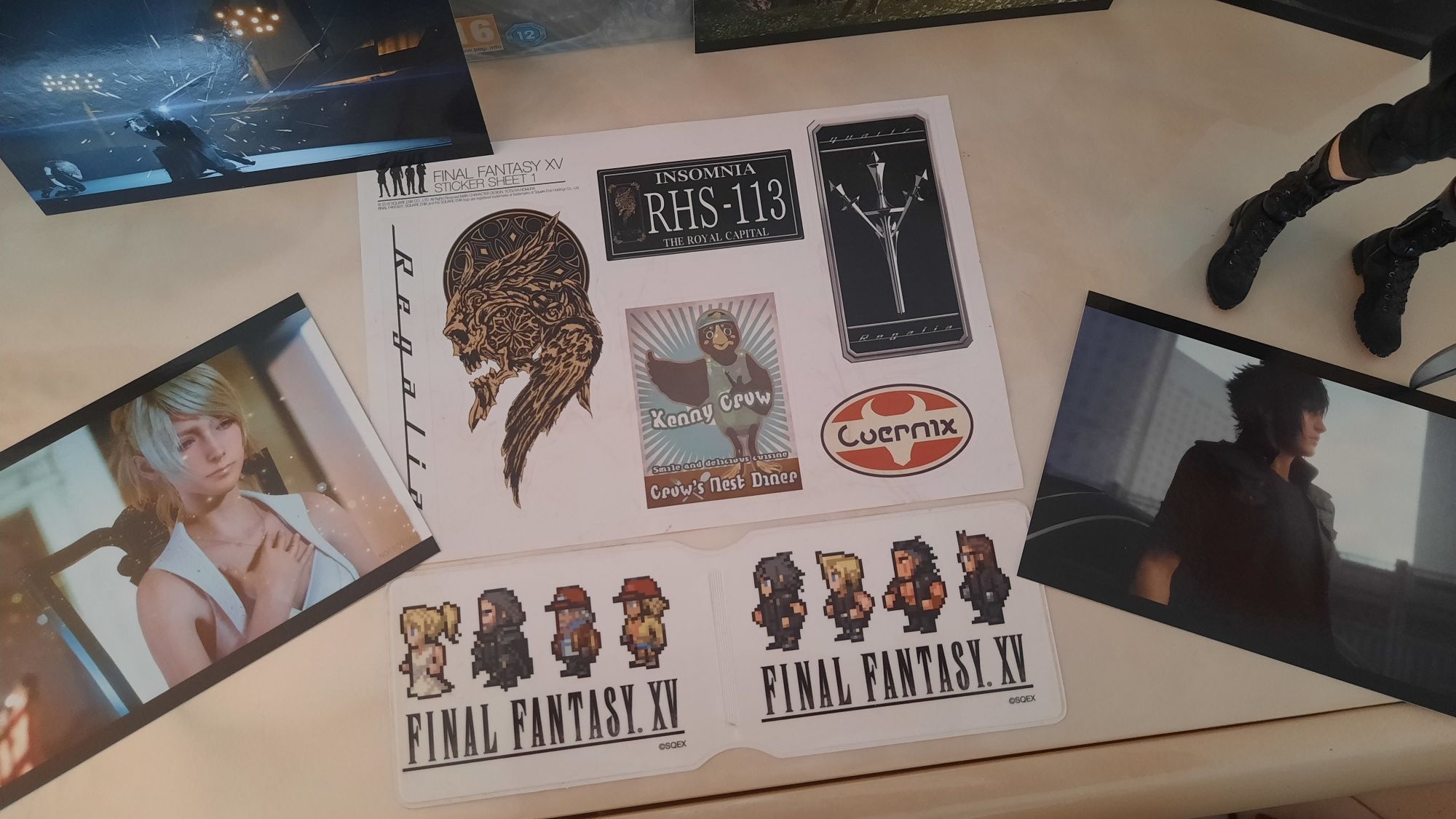 Final Fantasy XV Bundle (Noctis Play Arts Kai + jogo e filme selados)