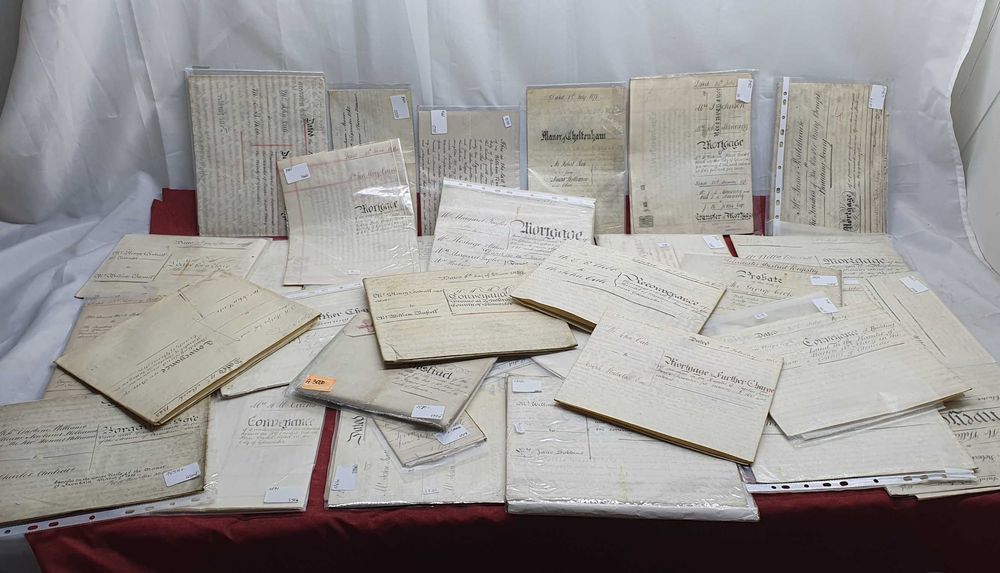 Dokumenty prawne, notarialne,   Brytyjskie od 1829r