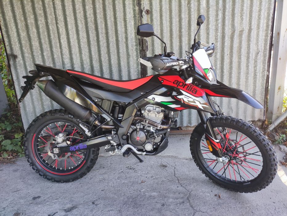 Aprilia RX 125 ABS Enduro 4T kat B TYLKO 3400km RATY Transport Gwaranc