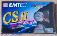 ТОП ХРОМ новые запечатанные кассеты BASF/EMTEC CSII Chrome Super 60.
