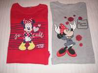 T Shirts Manga Comprida Minnie Mouse T/7 Anos