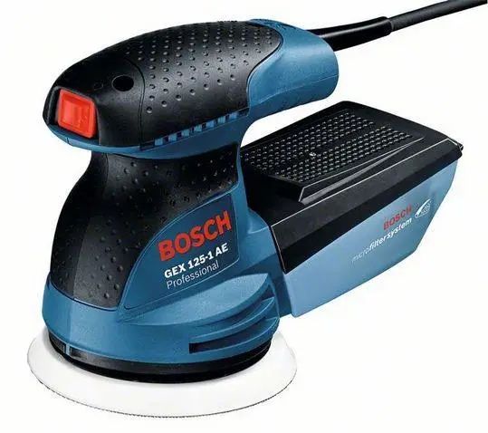 Професійна ексцентрикова шліфувальна машина Bosch GEX 125-1 AE ( ,