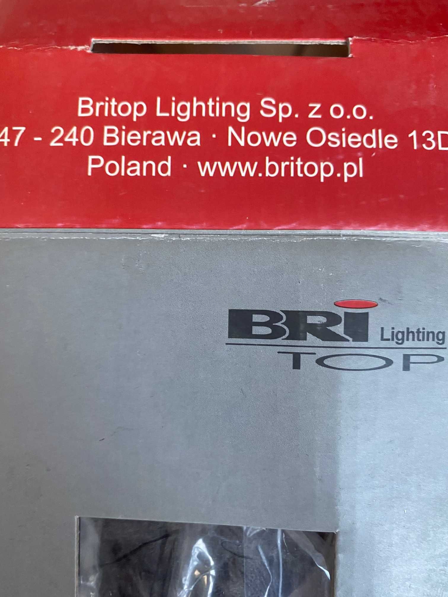 Oprawki wpuszczane halogenowe Britop białe 2 szt. nieużywane