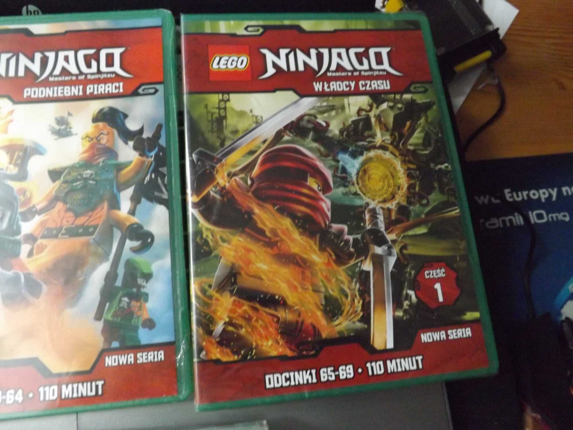 Lego Ninjago, dvd, i inne, tanio bajki, filmy, kolekcja