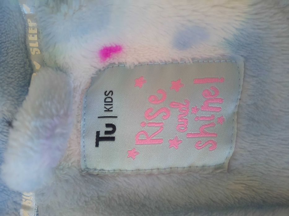 Szlafrok dziewczęcy 1-3 lata