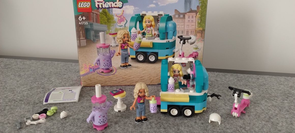Klocki LEGO friends Mobilny sklep z bubble tea