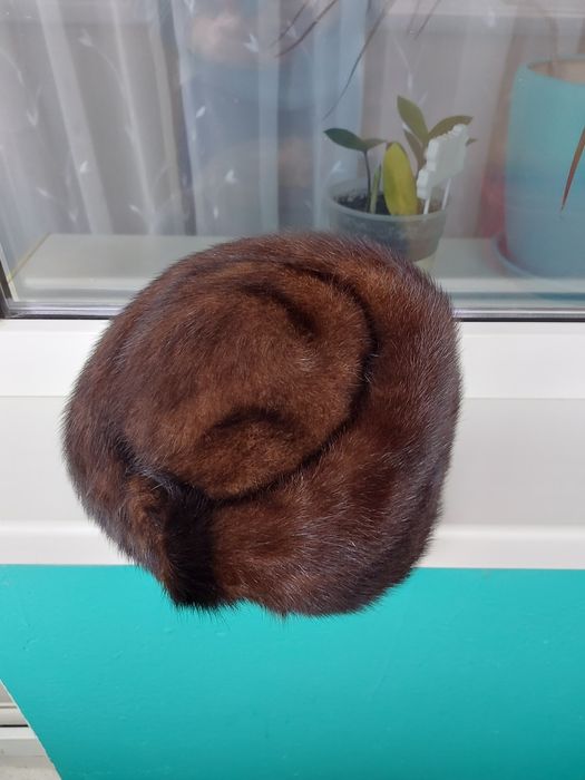 Норковая шапка женская/мужская