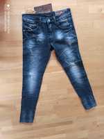 Yes Boy Jeans - nowe meskie jeans roz. 30 czarne przecierane rurki