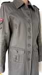 Płaszcz trencz denim khaki r.40