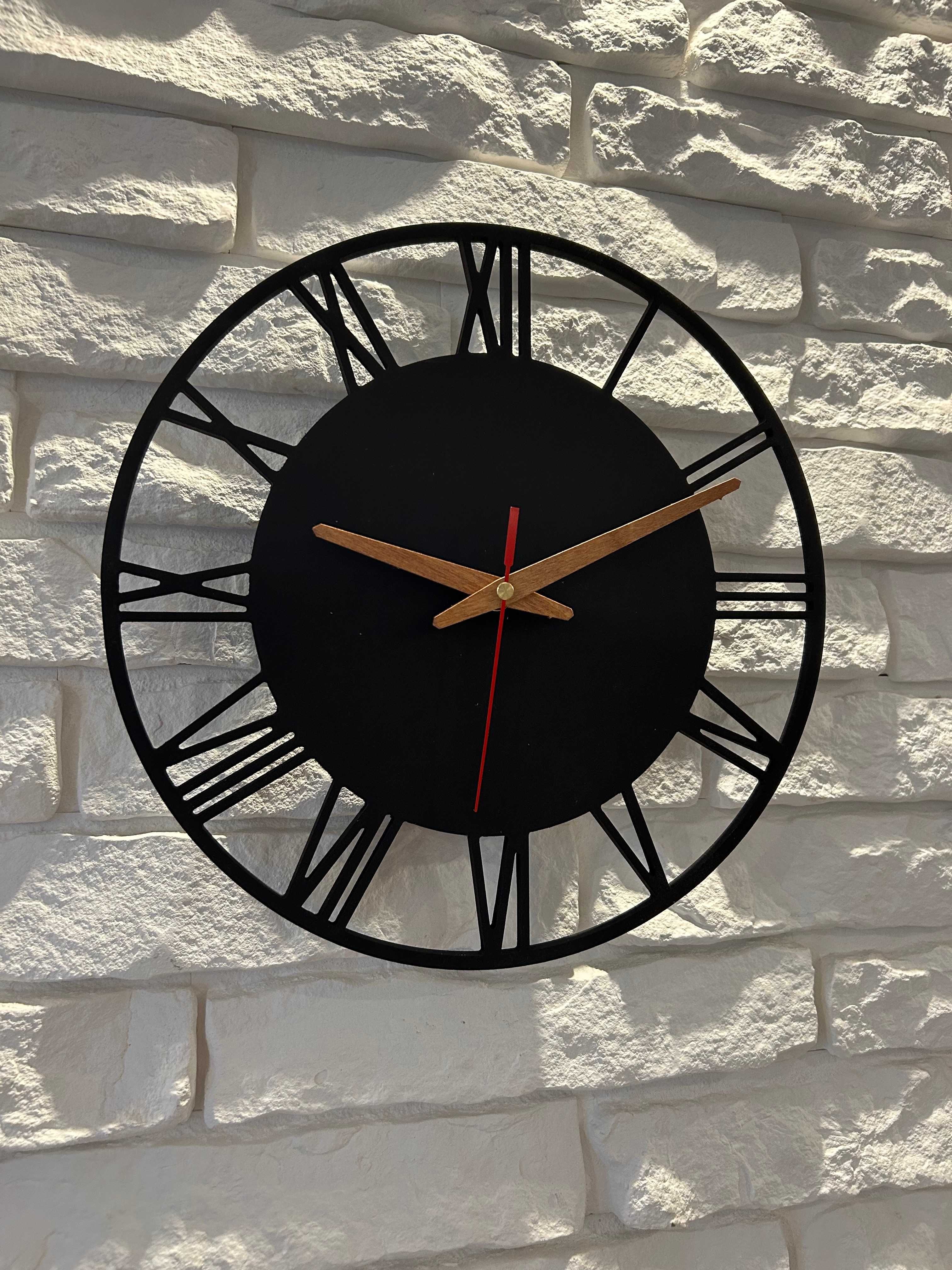 Zegar ścienny ROM 30 cm Rzymski LOFT Nowoczesny Do Salonu Sypialni