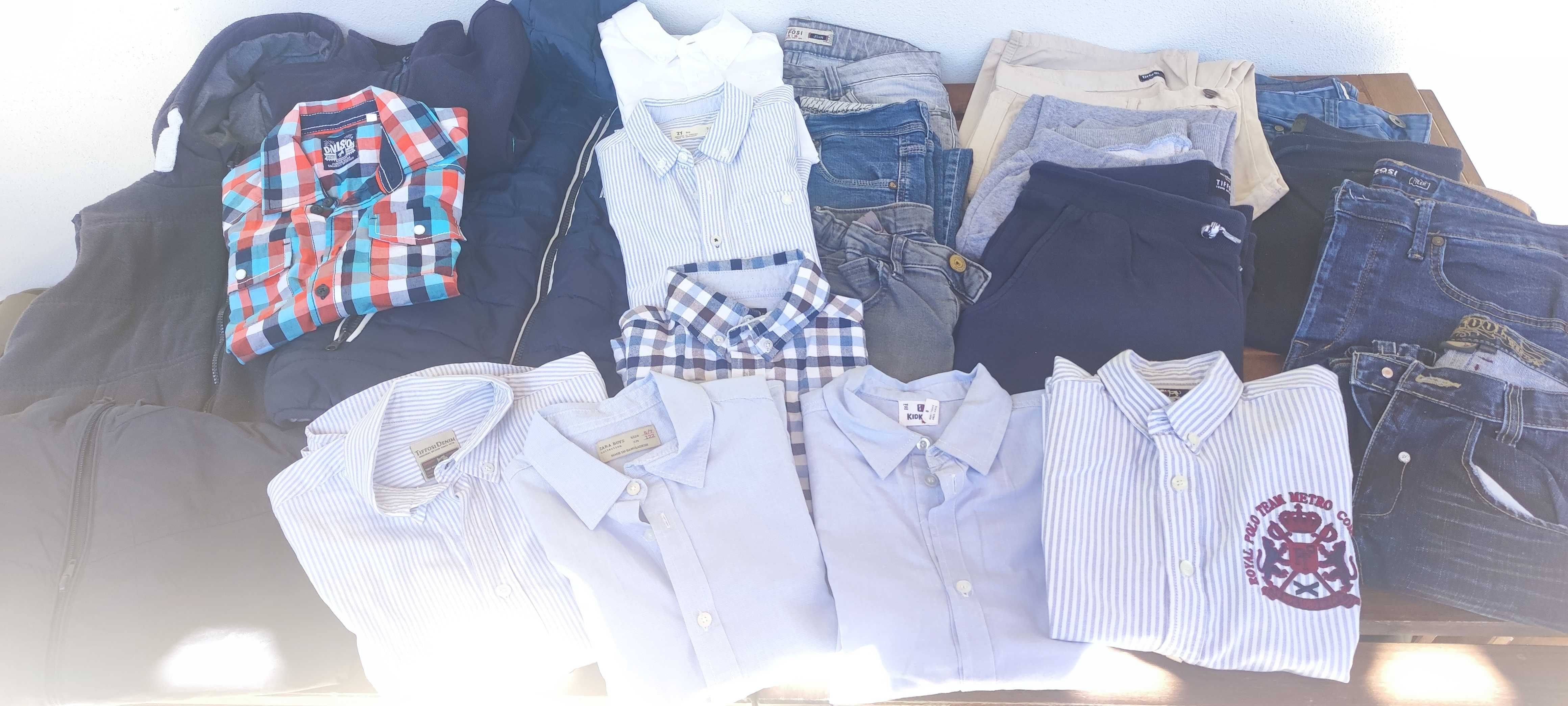 Roupas para menino TAM 6 e TAM 11 anos apenas 1€ cada peça