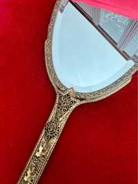 Espelhos de mão e Guarda-Jóias com espelho, antigo e vintage