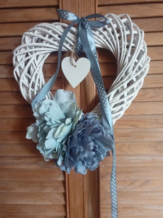 Ozdoba bialo-niebieska