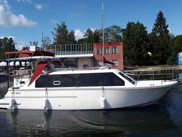 Jacht motorowy, Łódź motorowa, Houseboat, Janmor 1020 Mazury