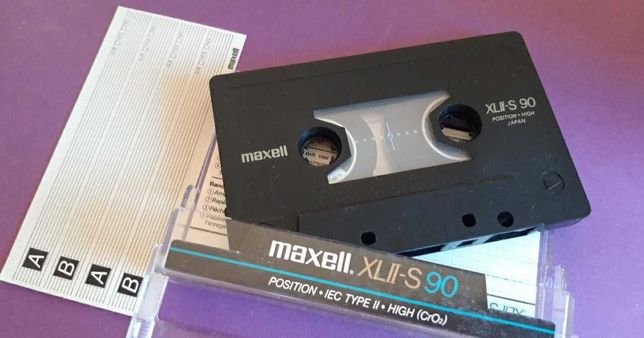 Maxell XLII-S 90 chrom - kaseta magnetofonowa używana