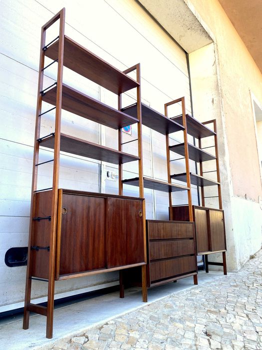 Estante tripla olaio vintage 248comp x 27prof x 2malt