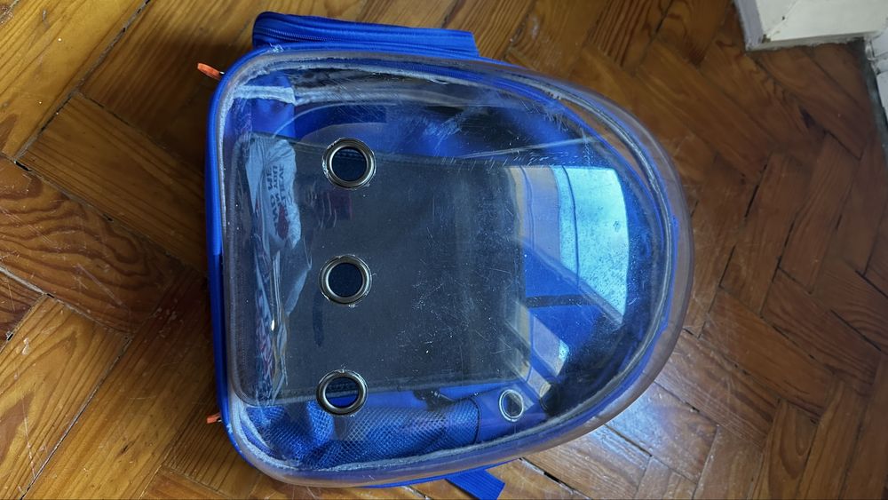 Mochila transportadora de gatos ou cães (pequeno porte)