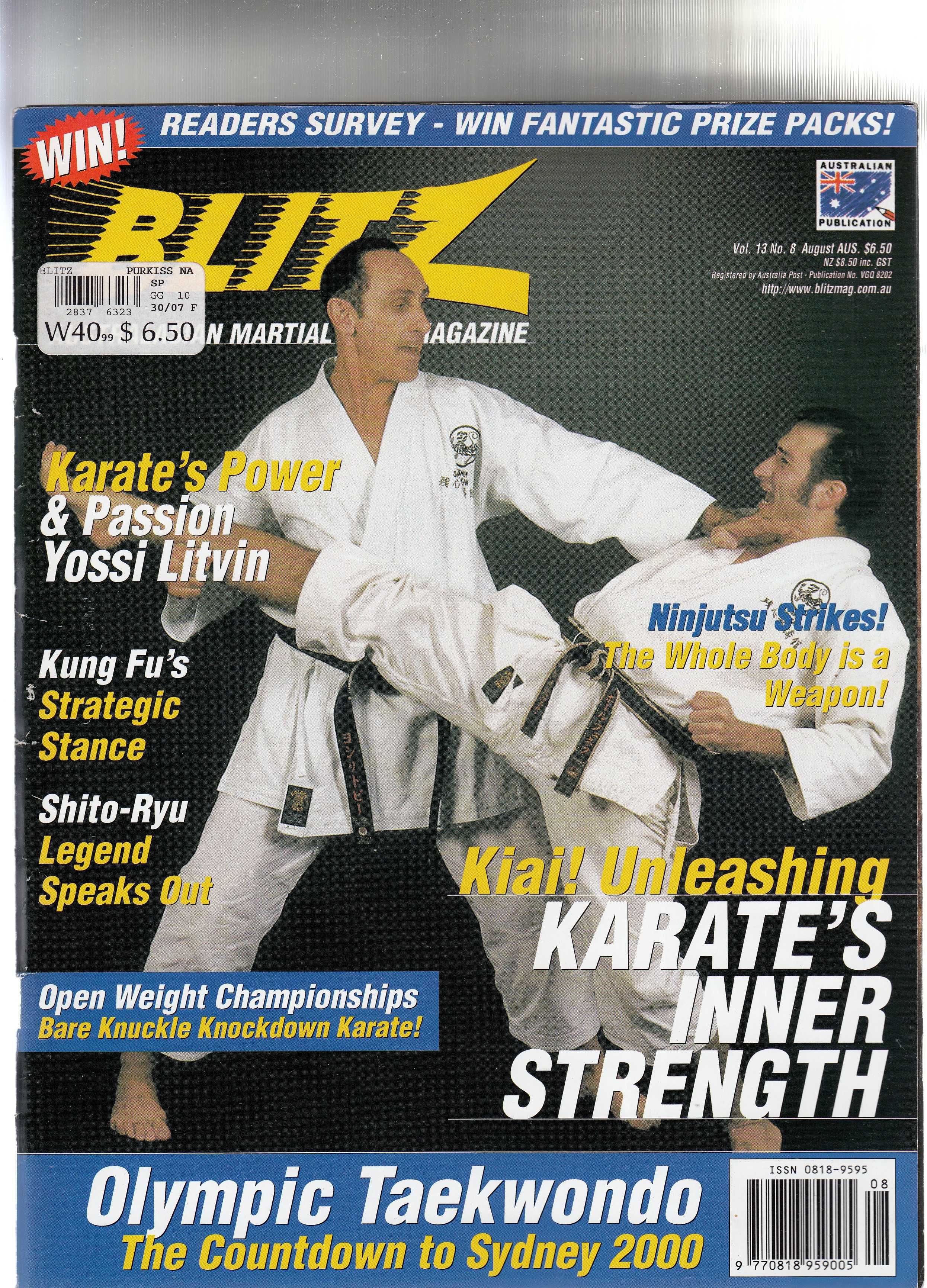 Black Belt, Martial Arts - różne magazyny. Sztuki walki, Muay Thai.