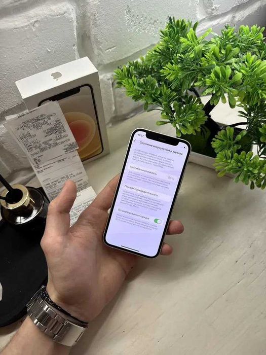 iPhone 12 mini white 100% батарея