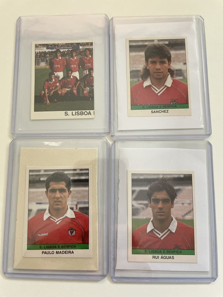 Cromos do Benfica 1991 Panini (novos)