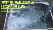 Pompa napowietrzająca natleniająca do stawu oczyszczalni antypienna