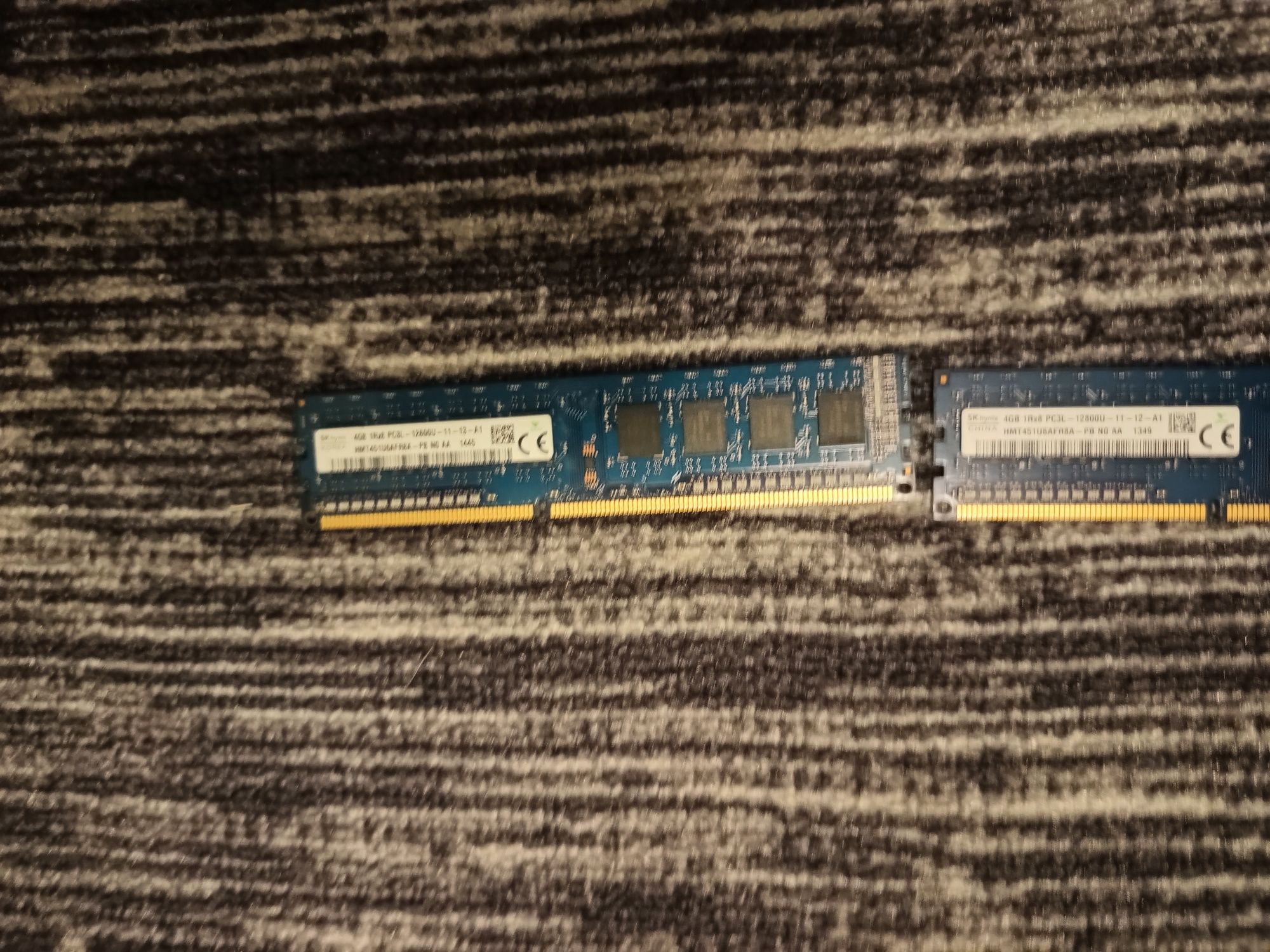 Pamięć ram 8gb 2x4 Hynix ddr3 1600 MHZ