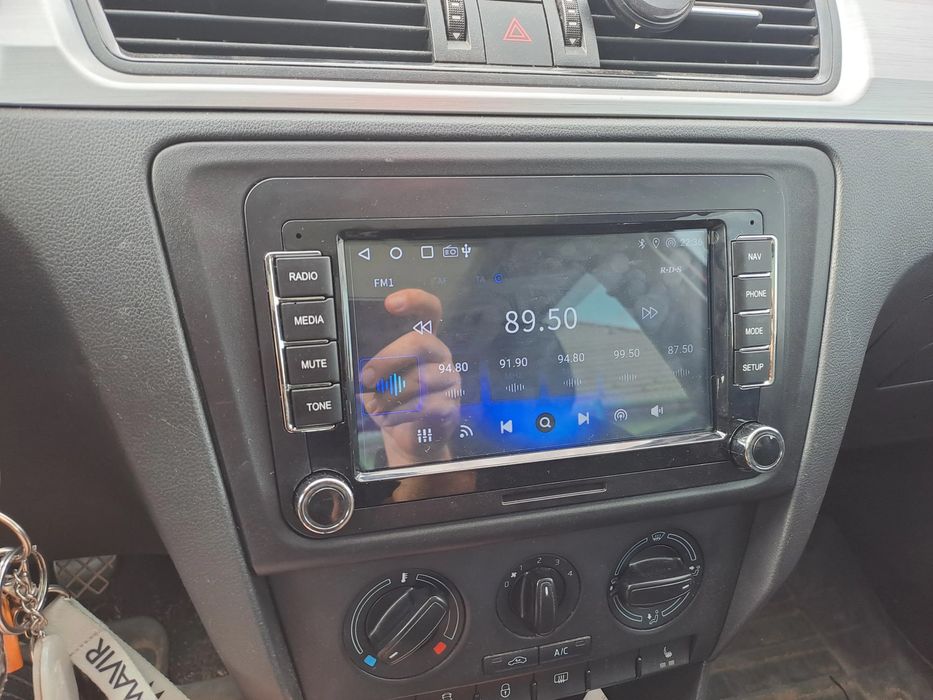Rádio Android Volkswagen Seat Skoda CARPLAY WIFI GPS BT Canbus NOVO