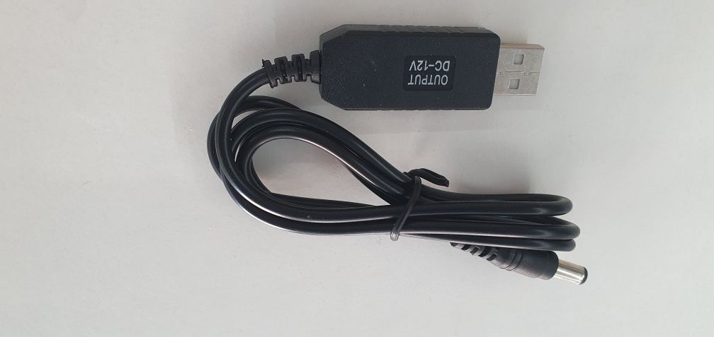 Кабель 12v і 9v  для роутера камери сігналізації