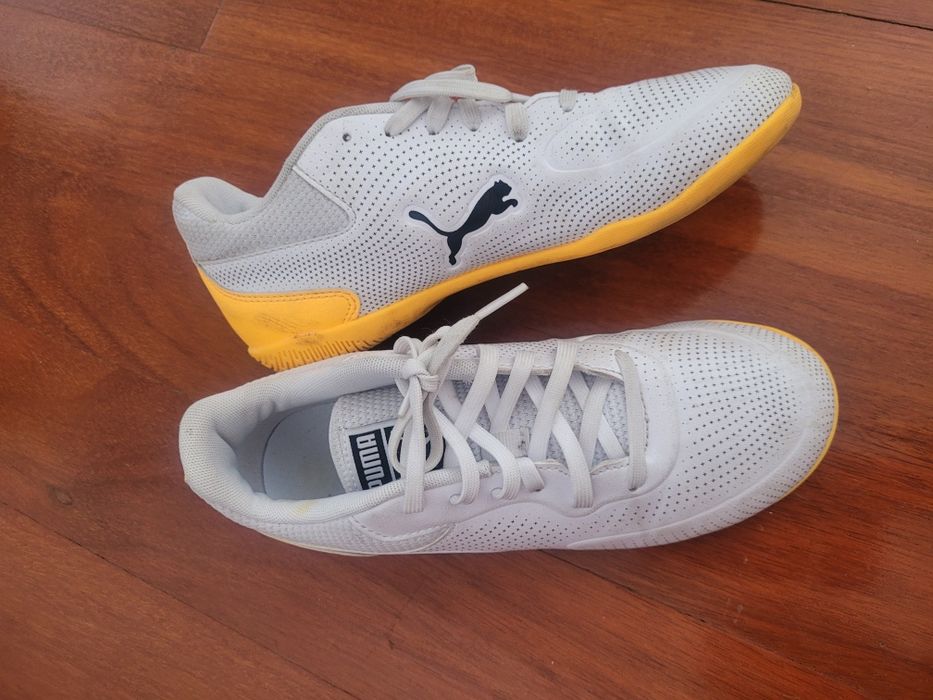Ténis Puma Brancos – Indoor, Tamanho 37