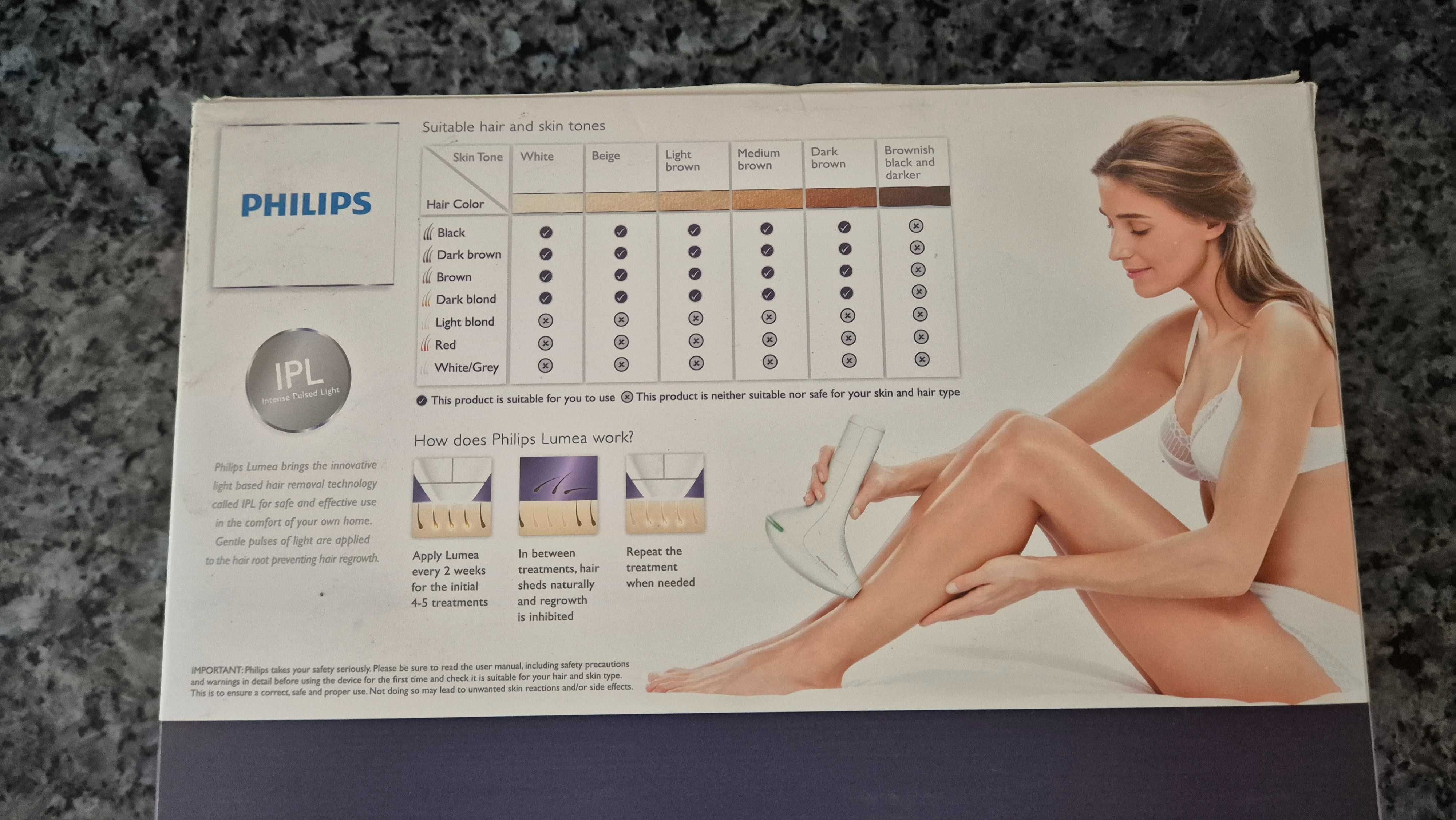 Depilator Philips Lumea Precision Plus IPL model nr: SC2008