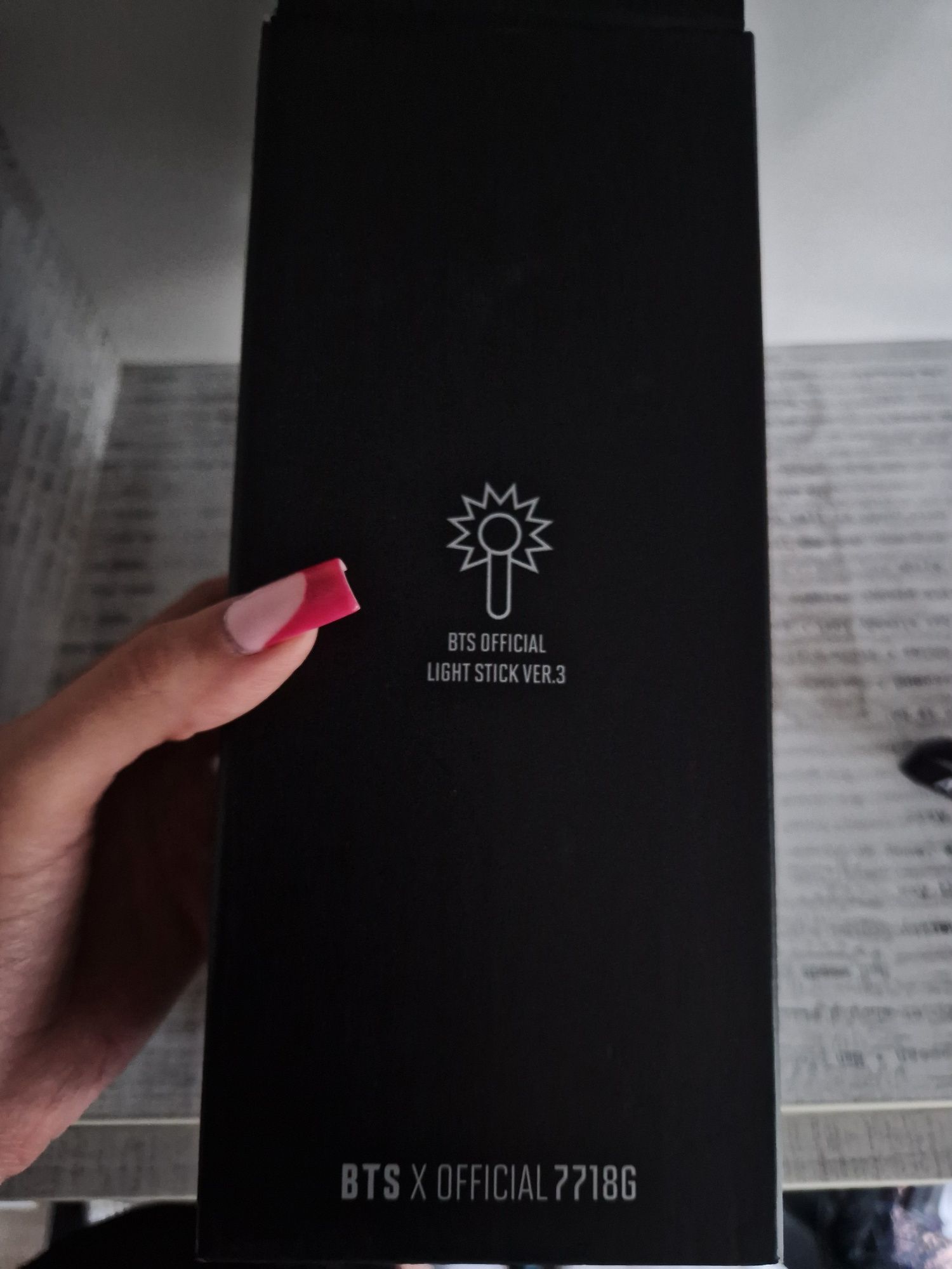BTS official light stick ver. 3