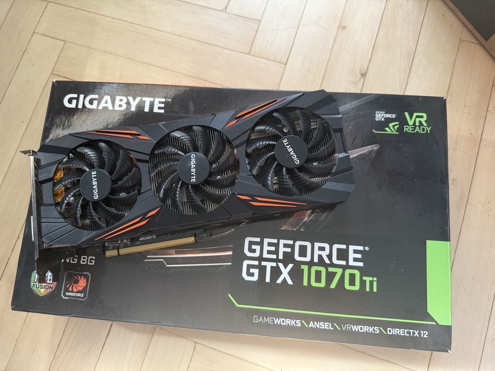 Відеокарта Gigabyte GeForce GTX 1070 Ti G1 Gaming