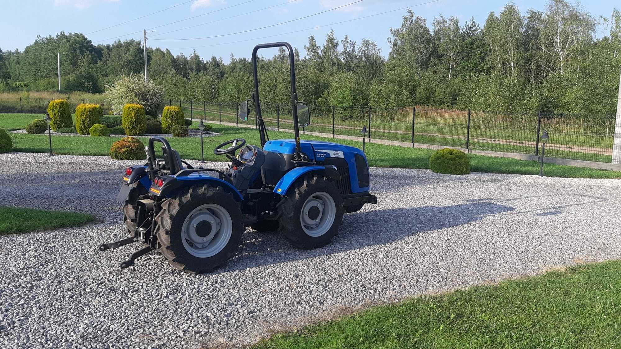 Ciągnik rolniczy Sadowniczy Sadownik BCS Valiant 60 AR 4X4 ogrodniczy