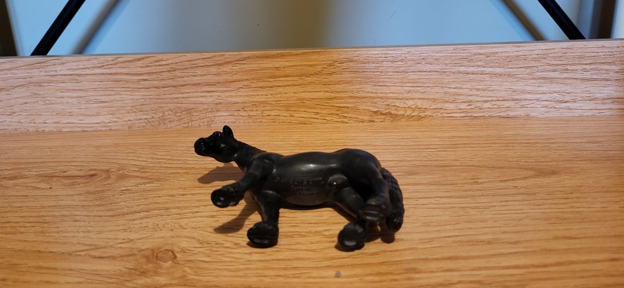 Schleich koń fryzyjski ogier figurka unikat wycofany z 1998 r.