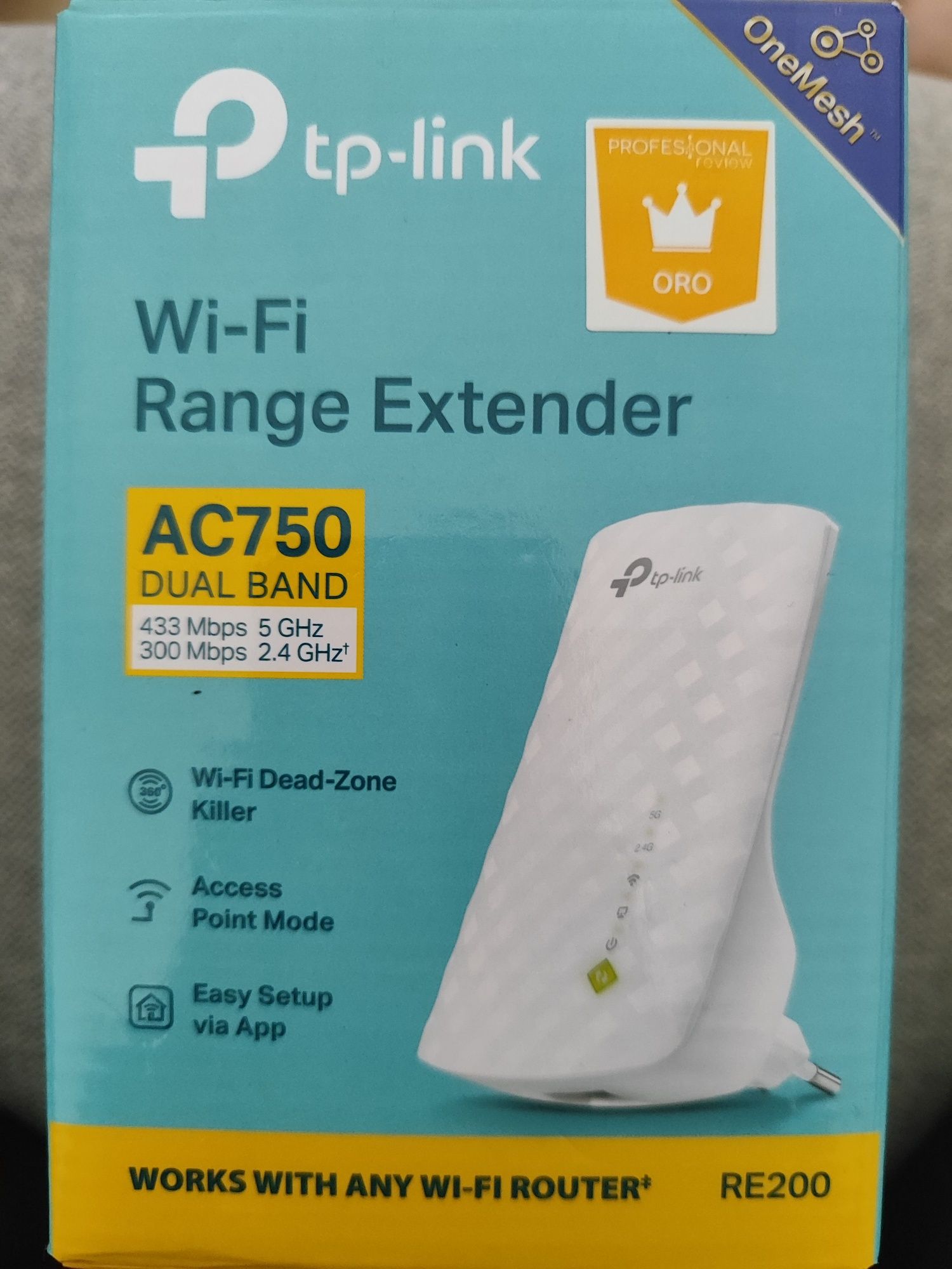 TP-Link Repetidor RE200 Extensor de Cobertura WiFi AC750