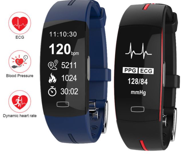 SmartWatch P3 | Pulseira desportiva Fitness | Smartphone iOS Android