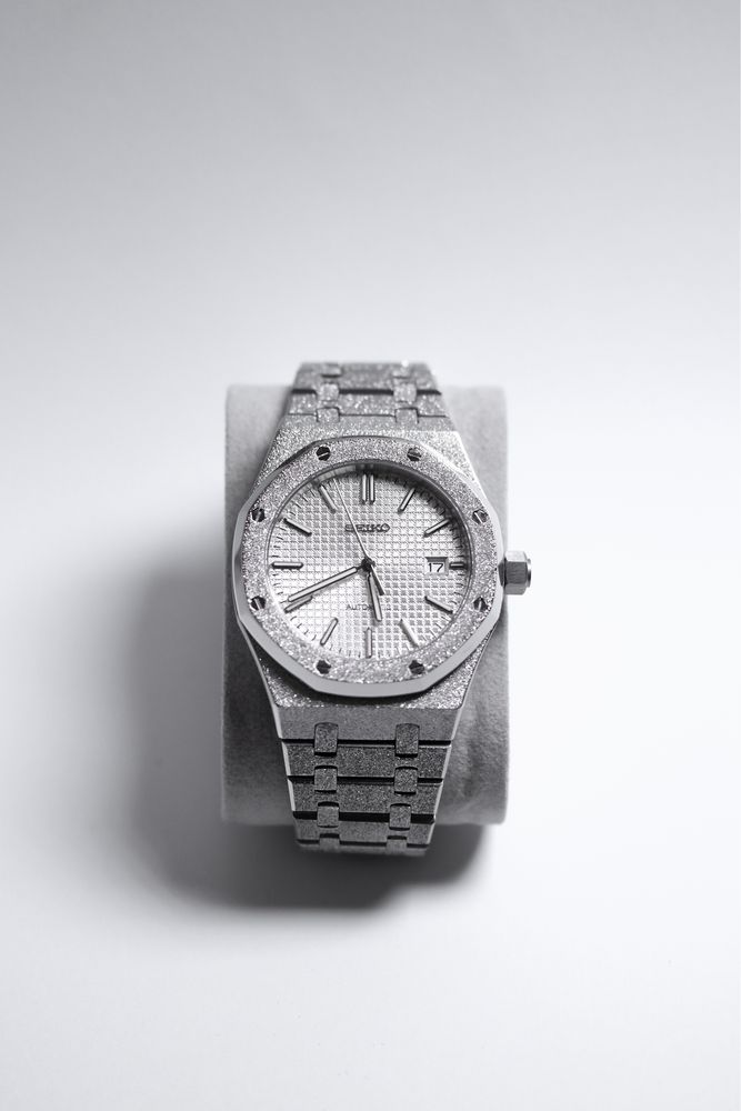 Zegarek Royal Oak Mod Frosted Kryształowy