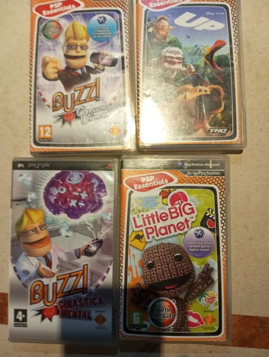 Jogos PSP portátil