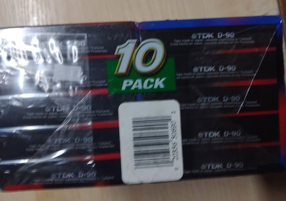 Аудіокасети TDK+Maxell+Fuji