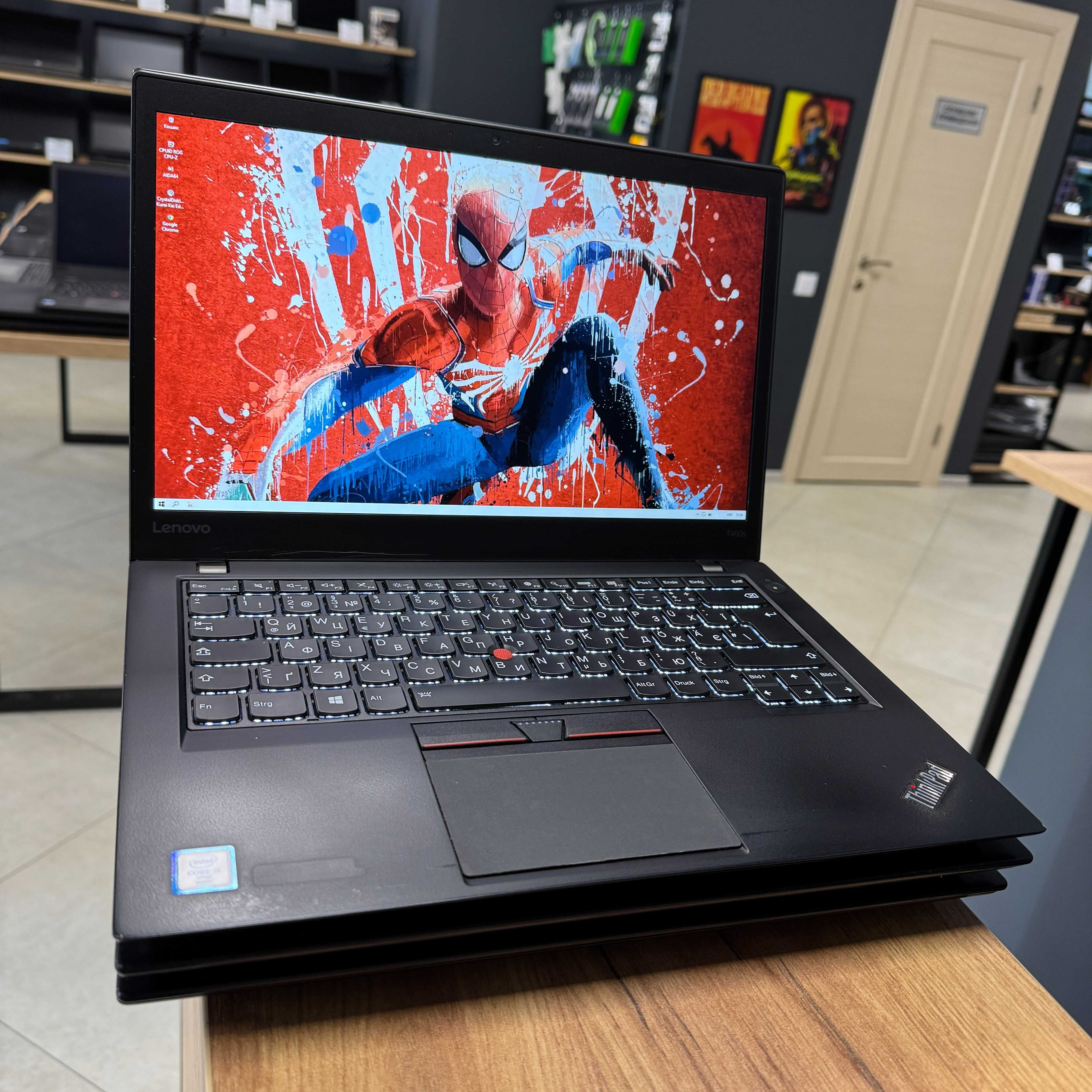 АКЦІЯ! Lenovo ThinkPad T460s - i5 6300U/8 GB/256 SSD/FHD/Дві батареї