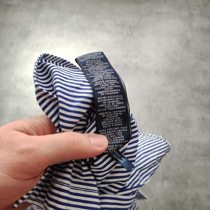 DAMSKA Koszula Elegancka PREMIUM Paski Haft Logo Konik Ralph Lauren