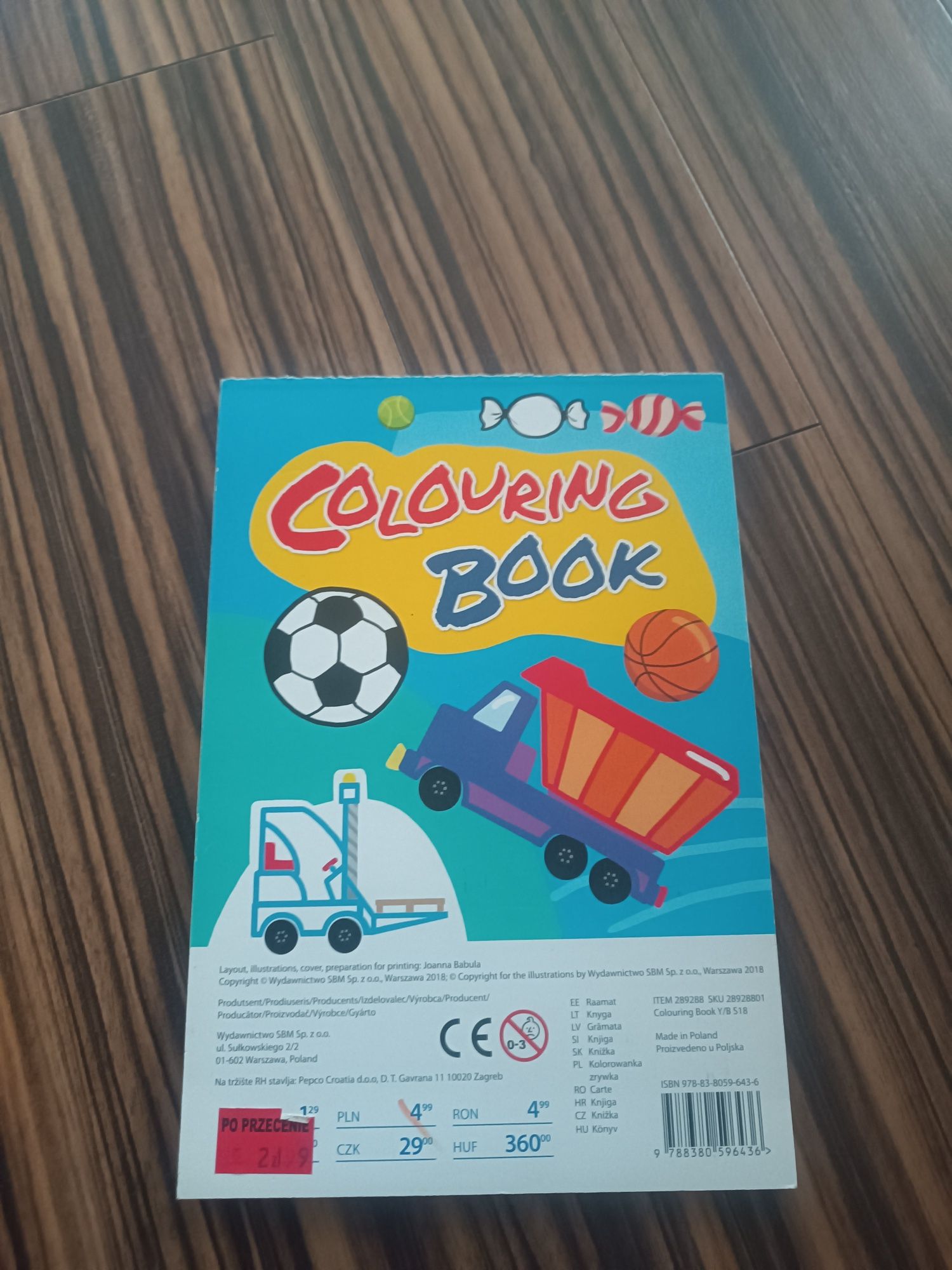 Nowa książka do kolorowania