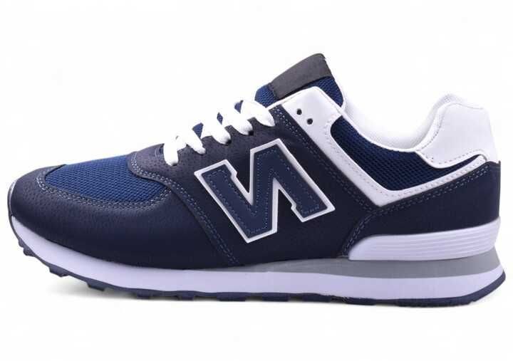 Buty Męskie Adidasy Sportowe Sneakersy Z Balance siatka navy M6-2 r.46